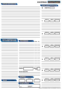 Tabletop Role-Playing Game - Starfinder. Starter Set